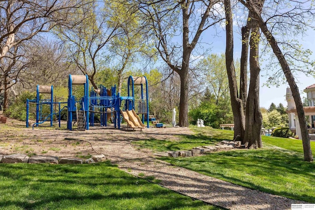 1215 N 136th St, Omaha, NE 68154 - community playground featuring a yard