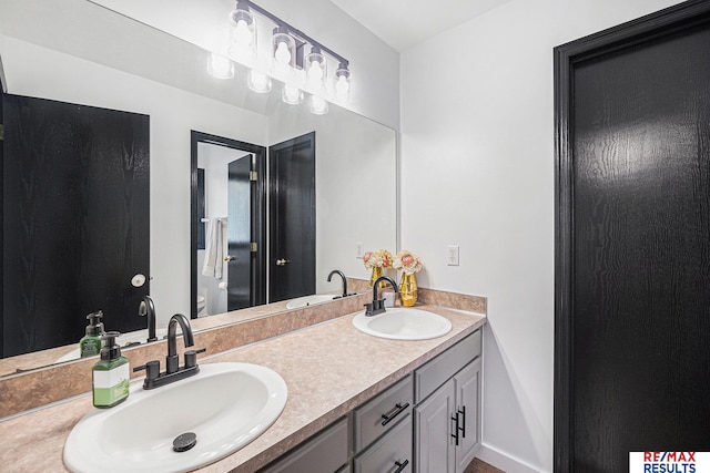 21808 Hilltop Ave, Gretna, NE 68028 - bathroom with double vanity