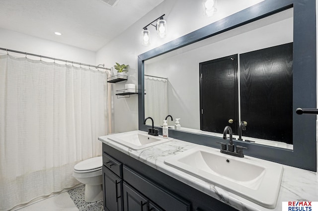 21808 Hilltop Ave, Gretna, NE 68028 - full bath with toilet and double vanity