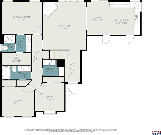 21808 Hilltop Ave, Gretna, NE 68028 - view of floor plan / room layout