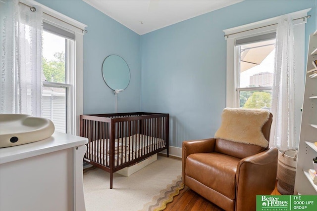 816 S 49th St, Omaha, NE 68106 - bedroom with multiple windows and a nursery area