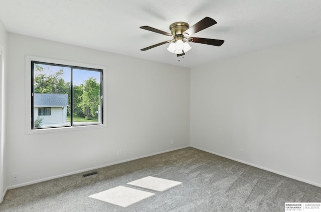 13304 S 21st St, Bellevue, NE 68123 - empty room featuring carpet and a ceiling fan