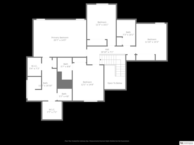 716 N 148th St, Omaha, NE 68154 - floor plan / room layout