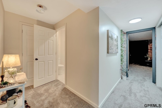 149 N 1st St, Seward, NE 68434 - hallway with light carpet and baseboards