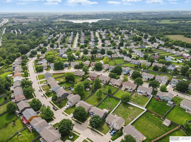 7628 Bondesson St, Omaha, NE 68122 - aerial perspective of suburban area