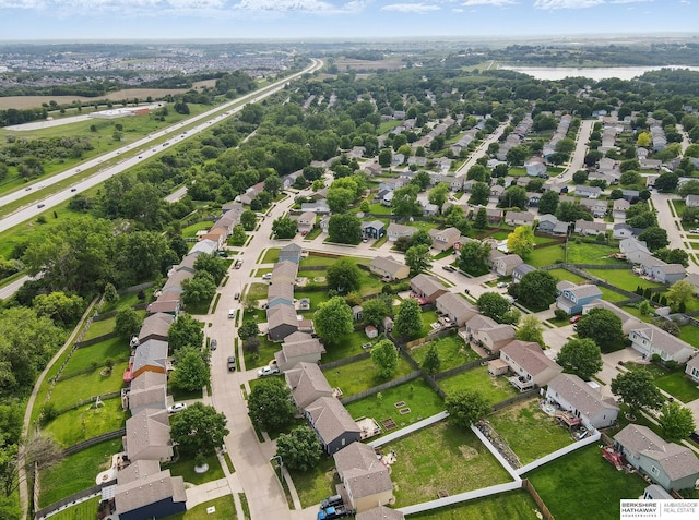 7628 Bondesson St, Omaha, NE 68122 - view of property location featuring nearby suburban area and a nearby body of water