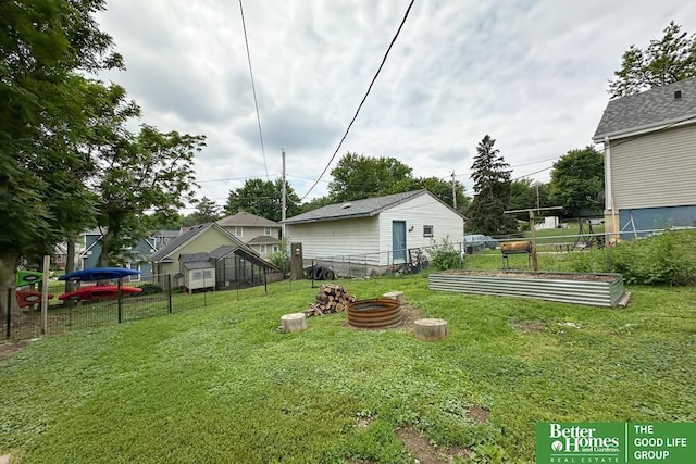 3869 Arbor St, Omaha, NE 68105 - view of yard