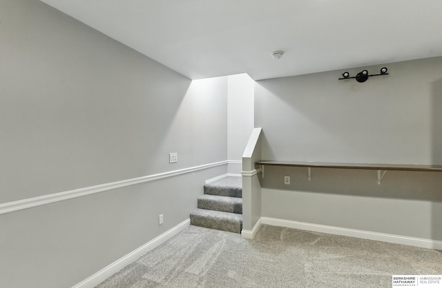 8925 N 159th Ave, Bennington, NE 68007 - stairs featuring carpet and baseboards