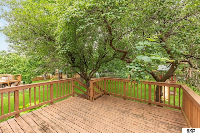 15461 Harney St, Omaha, NE 68154 - view of deck