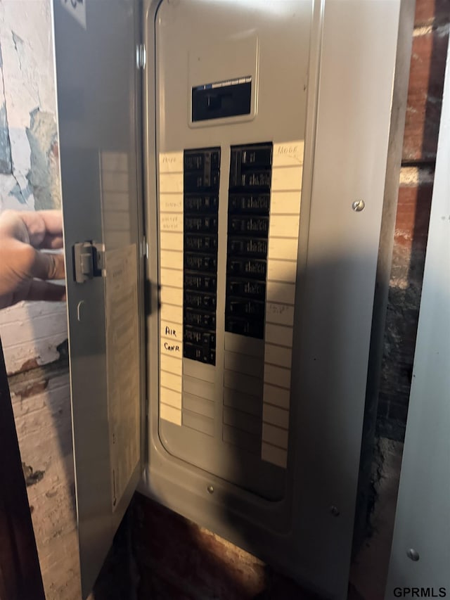 1725 S 23rd St, Lincoln, NE 68502 - utility room featuring electric panel