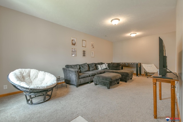 3934 Ballard Ct, Lincoln, NE 68504 - living area with carpet and baseboards