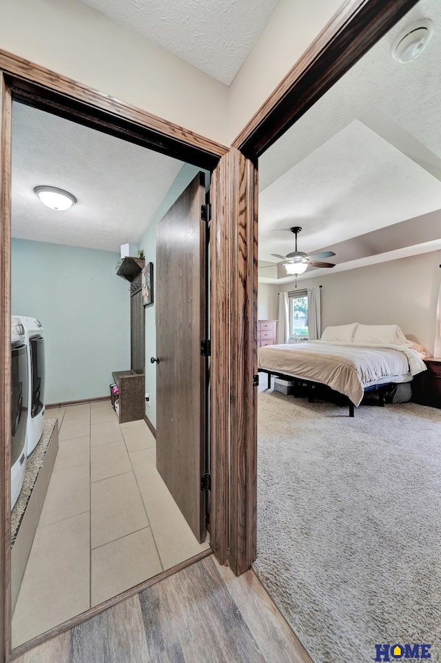 1309 Ridge Rd, Hickman, NE 68372 - corridor with washer and dryer