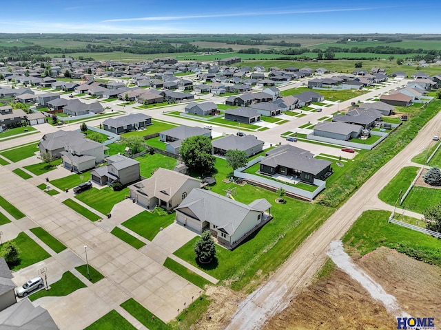 1309 Ridge Rd, Hickman, NE 68372 - aerial perspective of suburban area