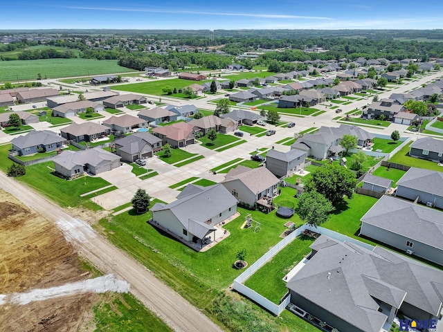 1309 Ridge Rd, Hickman, NE 68372 - aerial perspective of suburban area