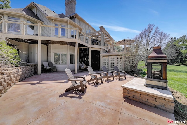 5100 Bridle Ln, Lincoln, NE 68516 - view of patio / terrace