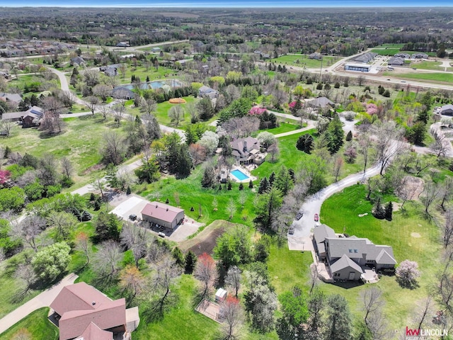 5100 Bridle Ln, Lincoln, NE 68516 - aerial overview of property's location with nearby suburban area