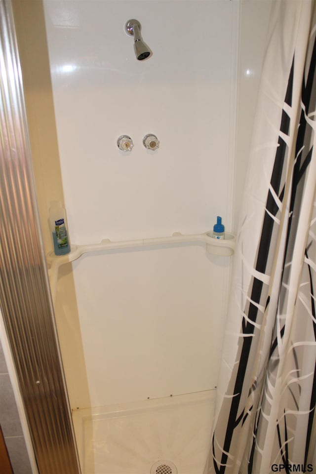 23809 F Plz Unit 9, Waterloo, NE 68069 - bathroom with a shower with curtain