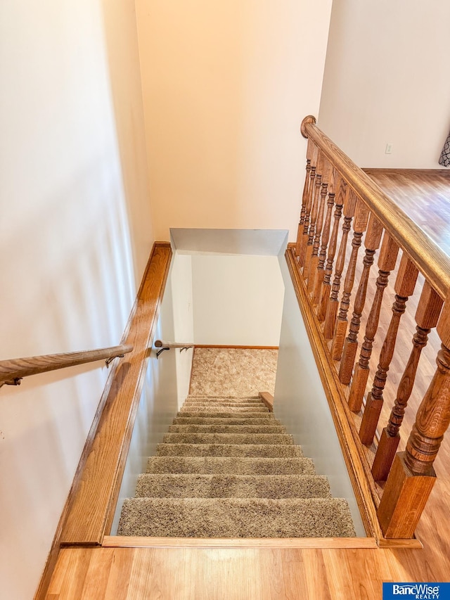 1881 Meadow Ln, Seward, NE 68434 - staircase featuring wood finished floors
