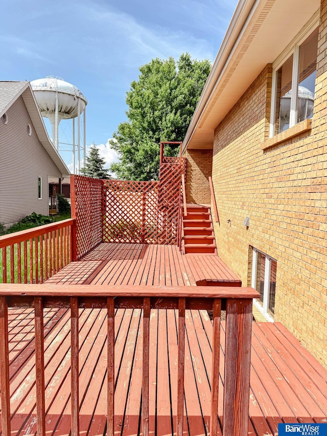 1881 Meadow Ln, Seward, NE 68434 - wooden deck with outdoor dining space