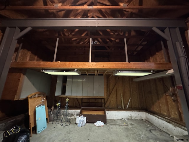 6035 Woolworth Ave, Omaha, NE 68106 - view of unfinished attic
