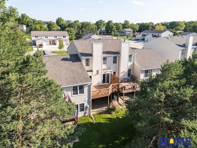 6207 Benjamin Pl, Lincoln, NE 68516 - aerial view of residential area