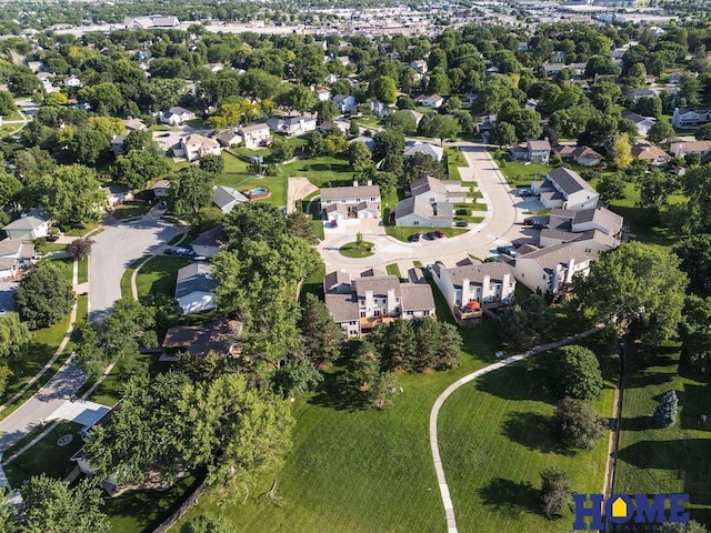 6207 Benjamin Pl, Lincoln, NE 68516 - aerial view of property and surrounding area featuring nearby suburban area