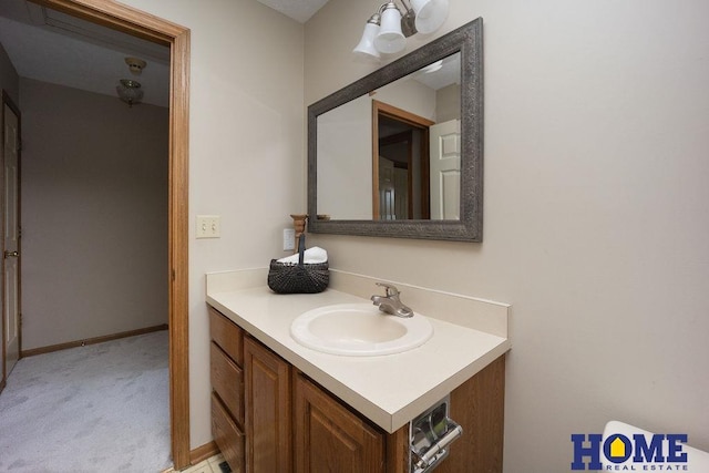 6207 Benjamin Pl, Lincoln, NE 68516 - bathroom with vanity