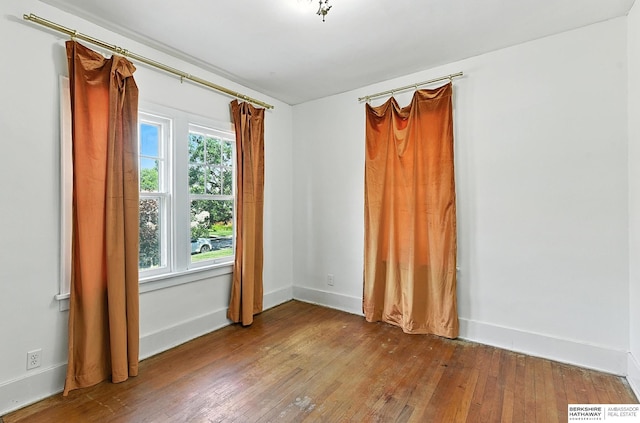 2311 N 51st St, Omaha, NE 68104 - spare room with wood-type flooring