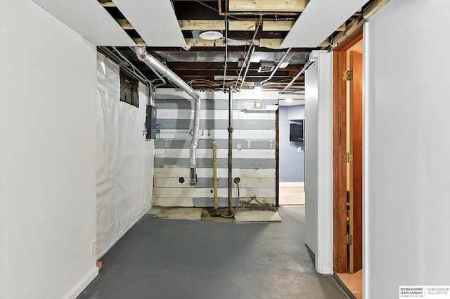 2311 N 51st St, Omaha, NE 68104 - view of unfinished below grade area