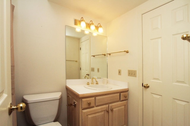 6427 Lone Tree Dr, Lincoln, NE 68512 - bathroom featuring vanity and toilet