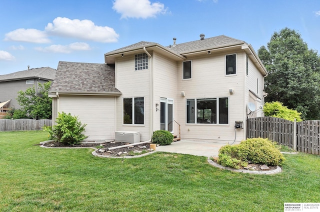 5418 S 165th St, Omaha, NE 68135 - rear view of property with a patio area