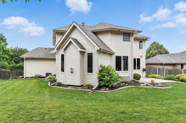 5418 S 165th St, Omaha, NE 68135 - rear view of property featuring a shingled roof