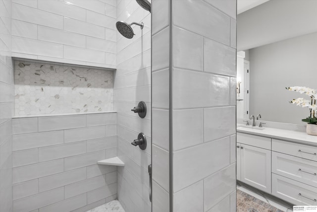 3307 S 209th St, Omaha, NE 68022 - full bathroom with tiled shower and vanity