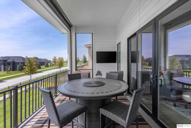 3307 S 209th St, Omaha, NE 68022 - sunroom with healthy amount of natural light