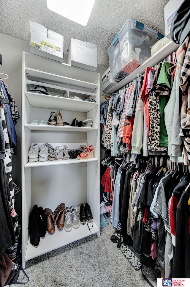 1035 Primrose Ln, Hickman, NE 68372 - walk in closet featuring carpet floors