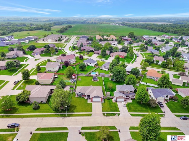 1035 Primrose Ln, Hickman, NE 68372 - aerial view of residential area