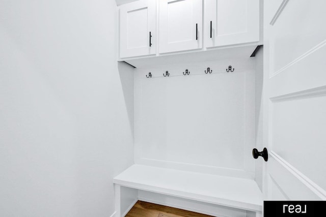 12003 S 109th St, Papillion, NE 68046 - mudroom with wood finished floors