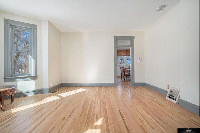 13602 S 36th St, Bellevue, NE 68123 - unfurnished room with light wood-style flooring and baseboards