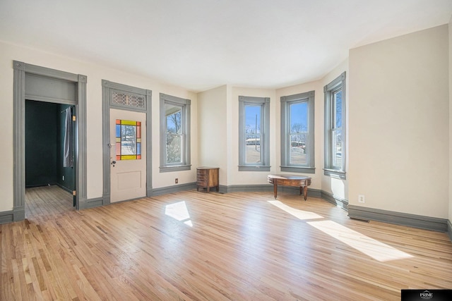 13602 S 36th St, Bellevue, NE 68123 - unfurnished room featuring light wood finished floors and baseboards