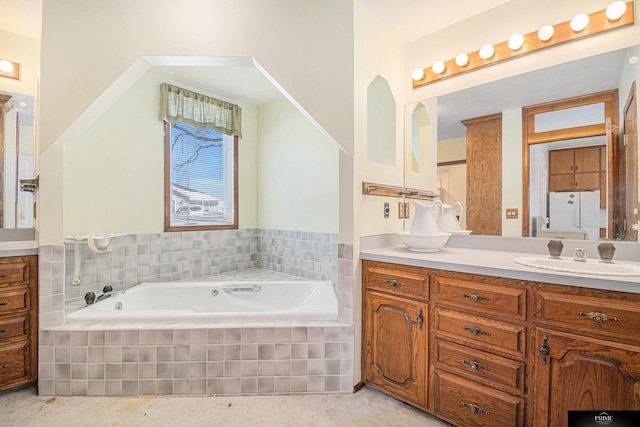 13602 S 36th St, Bellevue, NE 68123 - full bathroom with vanity and a bath