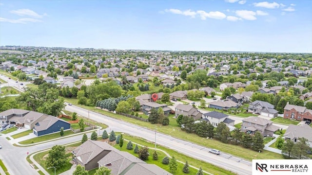 18402 Polk St, Omaha, NE 68135 - aerial perspective of suburban area