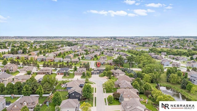 18402 Polk St, Omaha, NE 68135 - aerial view of property's location featuring nearby suburban area