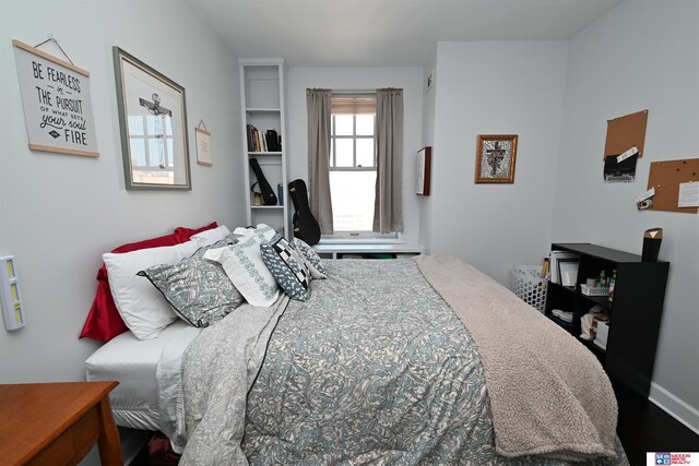 139 N 11th St Unit 904, Lincoln, NE 68508 - bedroom featuring wood finished floors