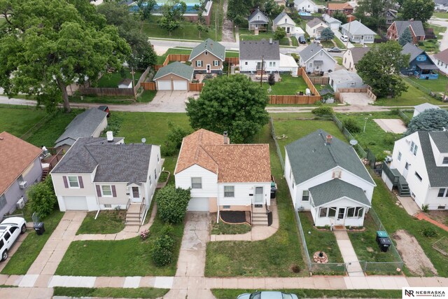 5042 Corby St, Omaha, NE 68104 - aerial view of residential area