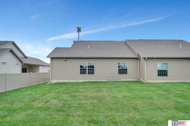 8178 Regent Dr, Lincoln, NE 68507 - back of house with a shingled roof