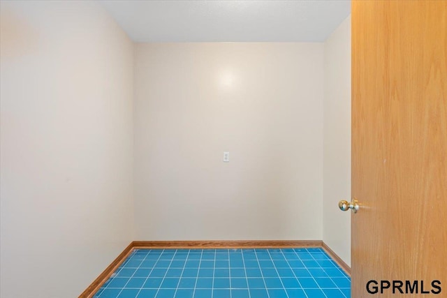 3018 Frederick St S, Omaha, NE 68105 - empty room featuring baseboards and tile patterned floors
