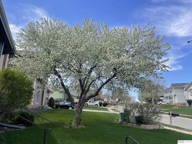 6705 Hillcrest Ln, La Vista, NE 68128 - view of grassy yard with a residential view