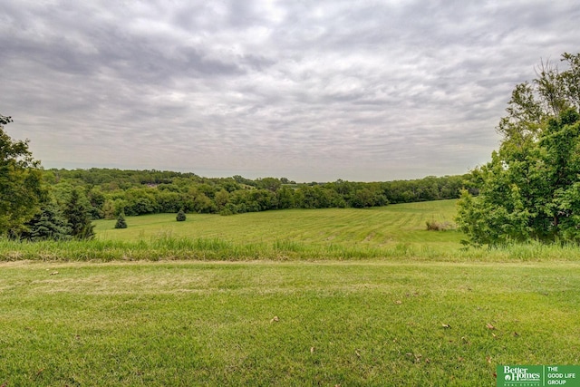 5850 Country Squire Plz, Omaha, NE 68152 - view of yard featuring a view of countryside