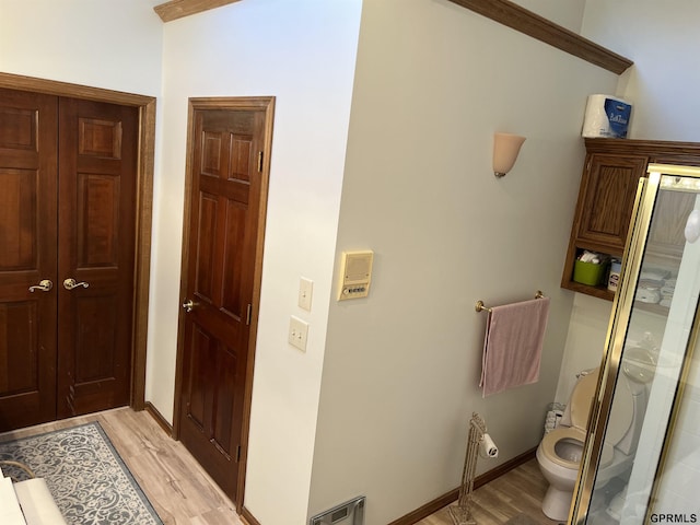 1017 N 129th Cir, Omaha, NE 68154 - bathroom with wood finished floors