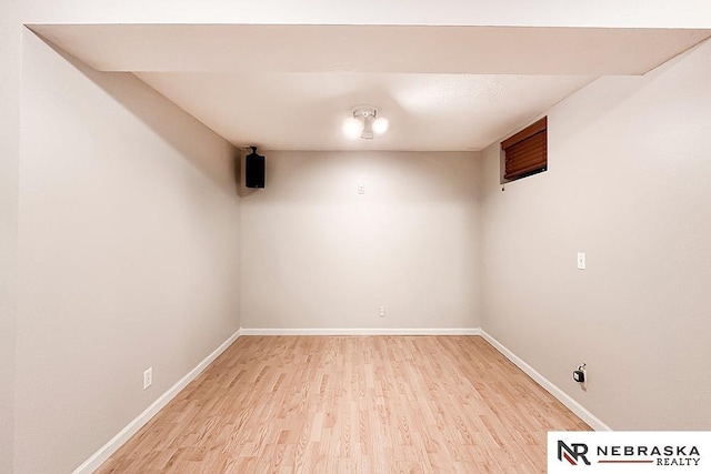 1425 S 158th Cir, Omaha, NE 68130 - spare room with light wood-style flooring and baseboards